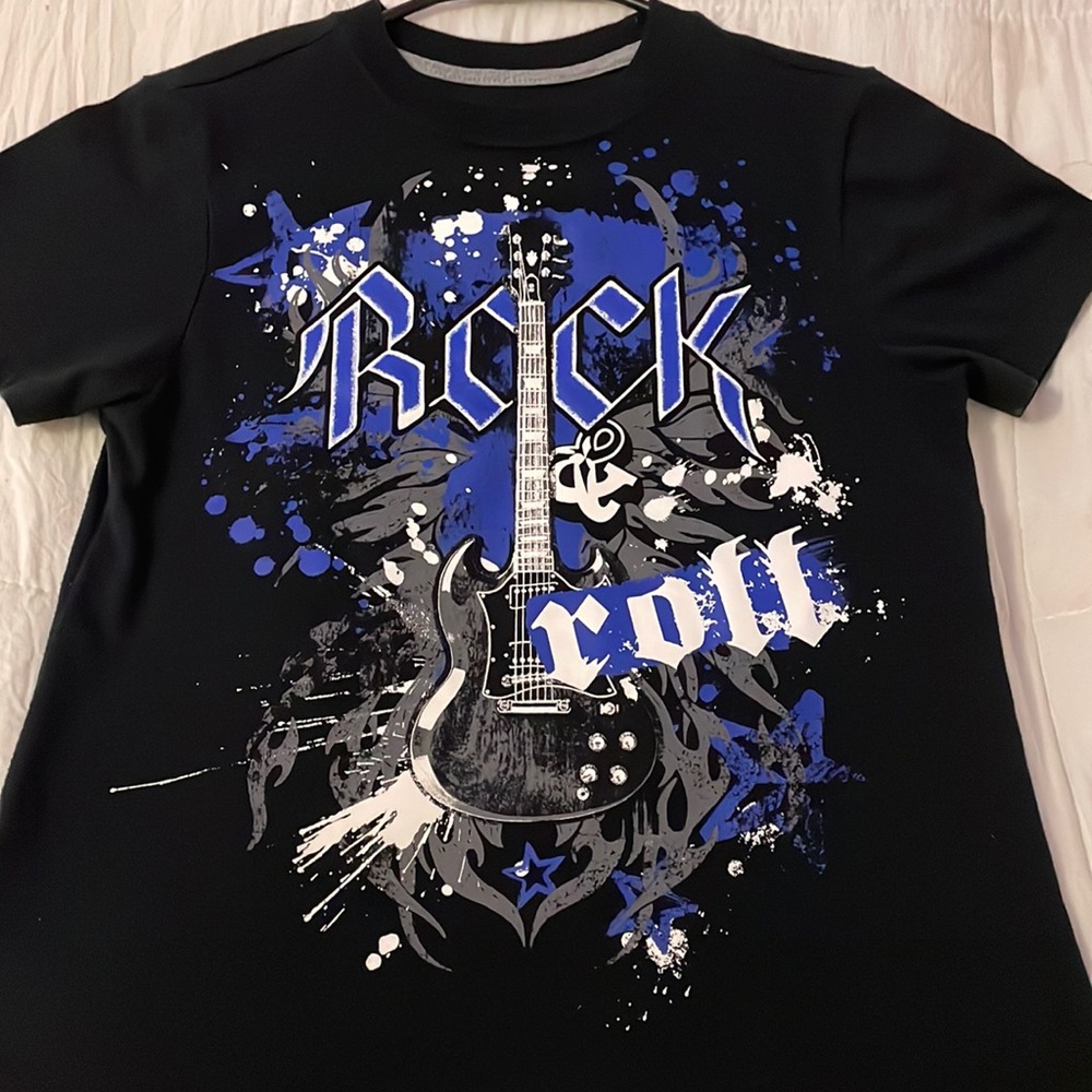 Bugle Boy Vintage 90s Rock N Roll Tee